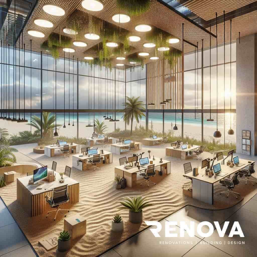 Top 5 Trends in DELRAY's Modern Office Renovations by RENOVA