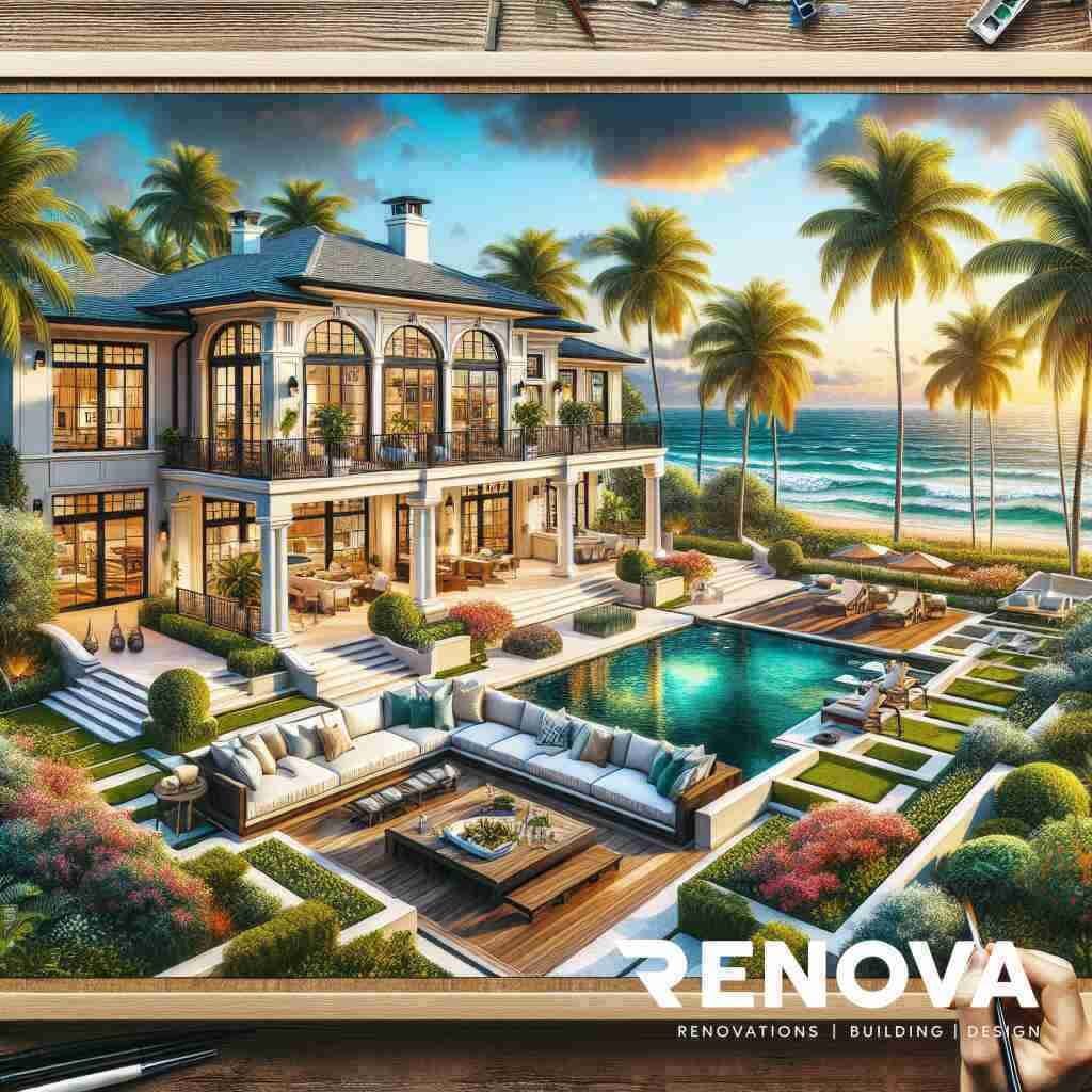 How does RENOVA’s Custom Homes define luxury in Delray?